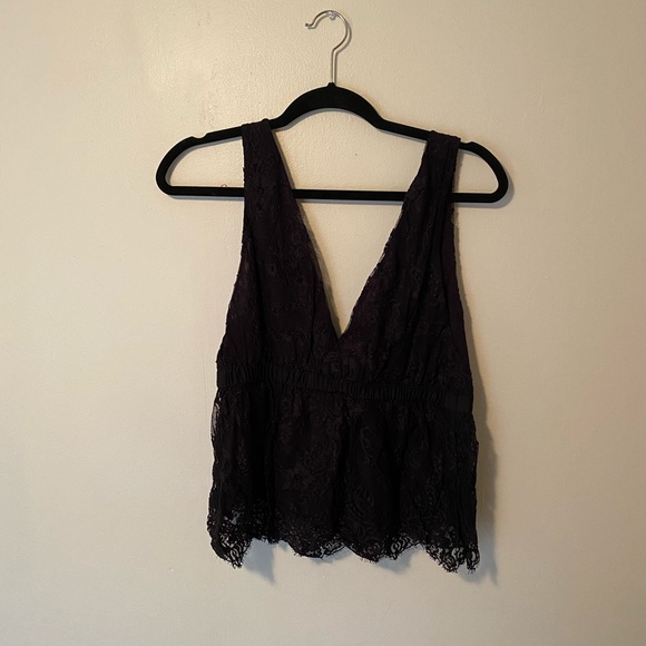 Free People Chante Lace Tank Top - Picture 5 of 7